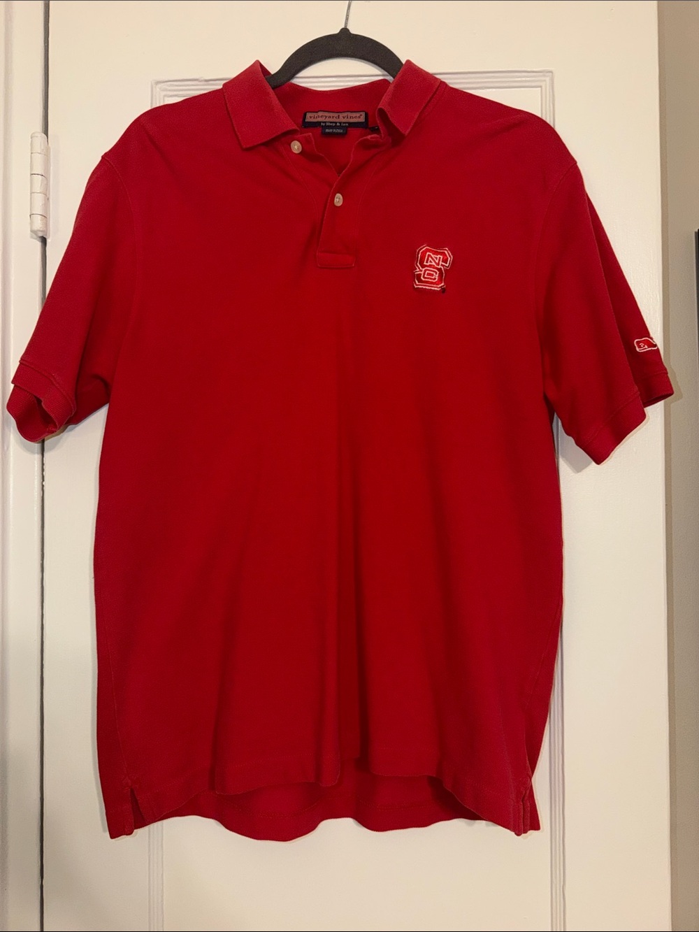Vineyard Vines NC Stare Men's Red Polo